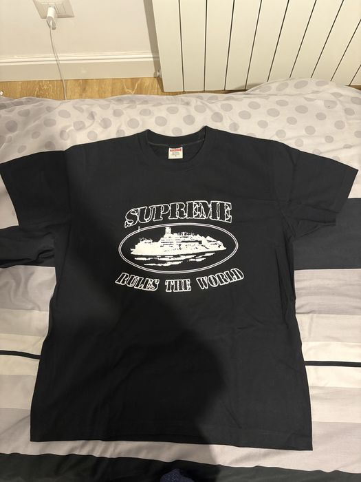 tricou supreme x corteiz