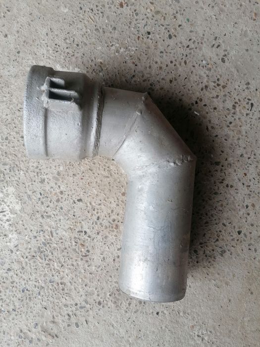 Cot aluminiu turnat 90 grade, D 100 mm