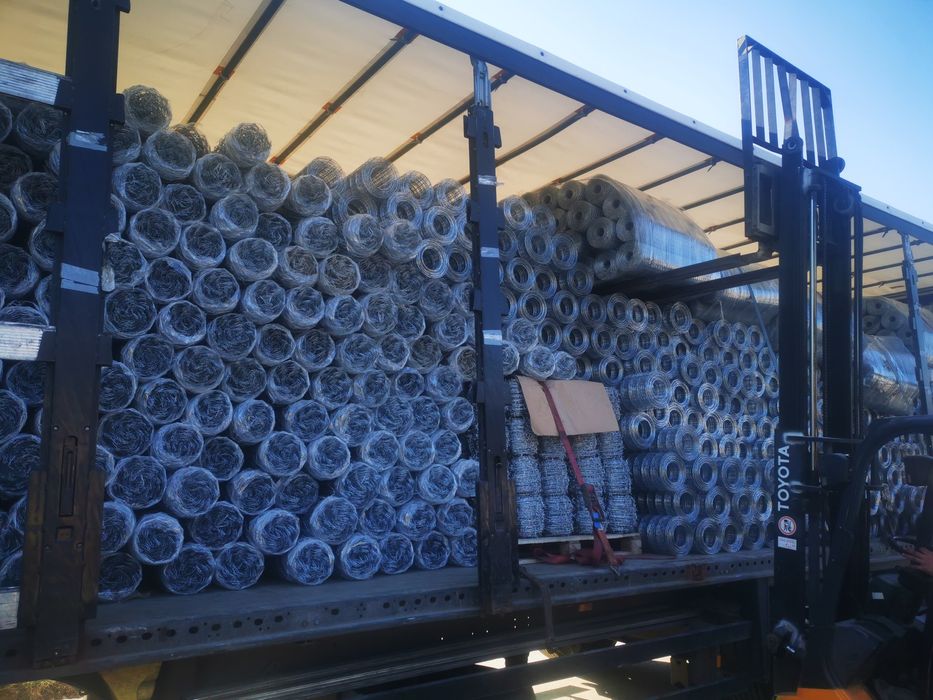 Plasa gard impletita zincata