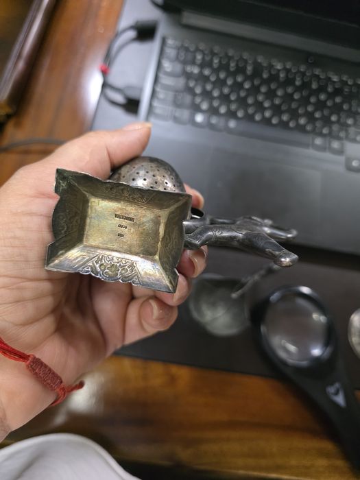 Сребърни Древно виетнамски за чай