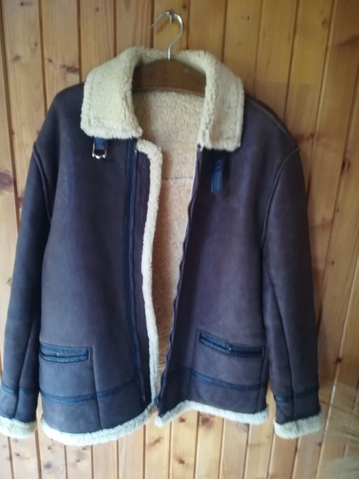 Geaca piele cu blana Lomax Aviator L