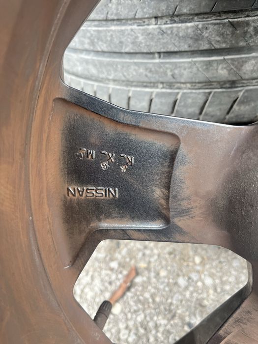 Оригинални джанти Nissan Qashqai/ Нисан кашкай-18цола 5х114.3 66.1/ J7 1/2x18 ET 45 подходящи за всички японски автомобили също така и за Рено