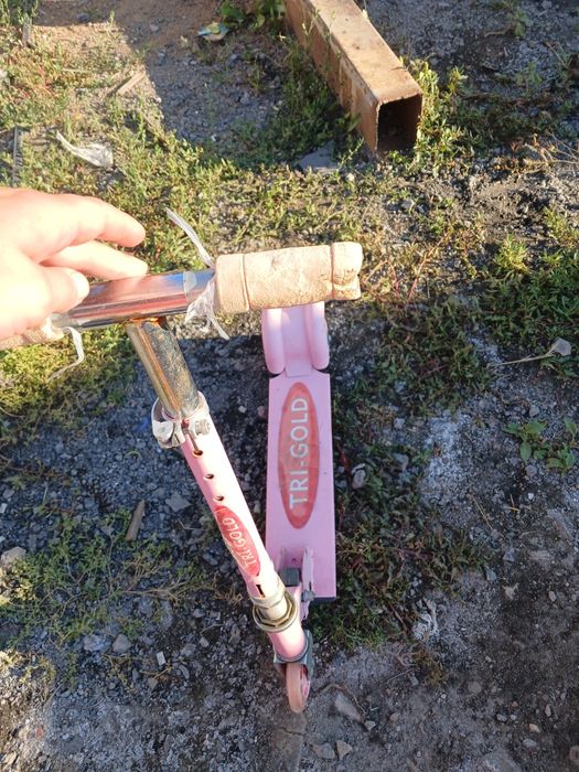 Велосипед и самокат