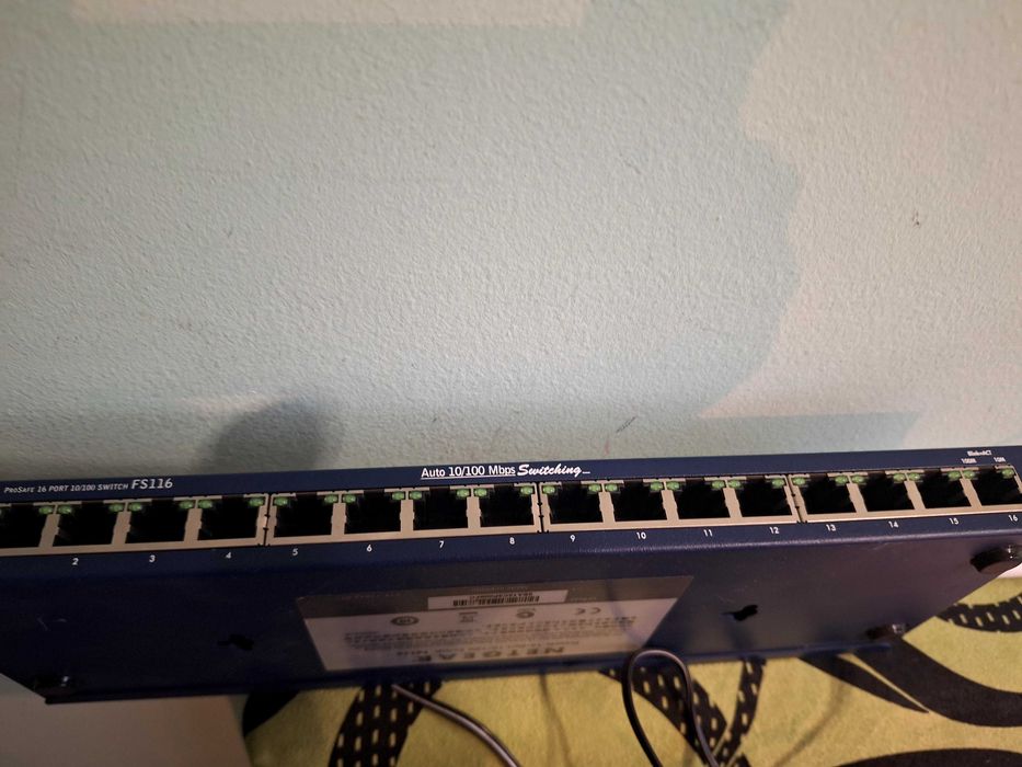 16 портов интернет суич