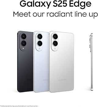 НОВ! Samsung Galaxy S25 Edge 5G 256GB Silver / Jet Black / Ice Blue