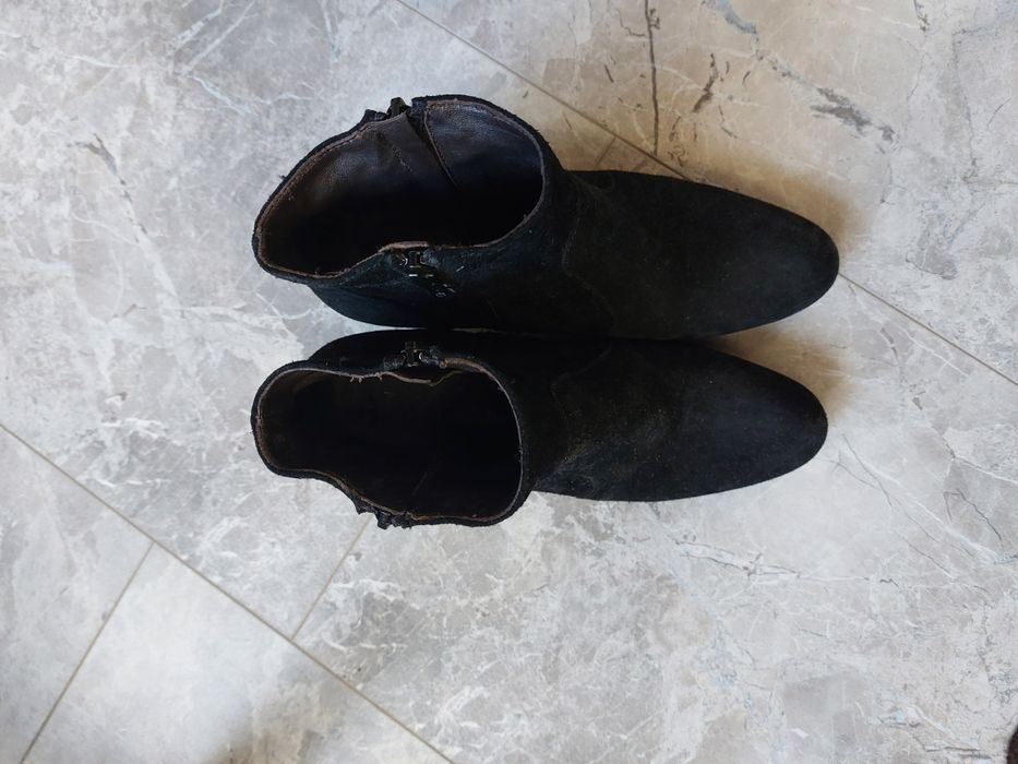 Боти Tosi Vanino, номер 35, естествен велур.