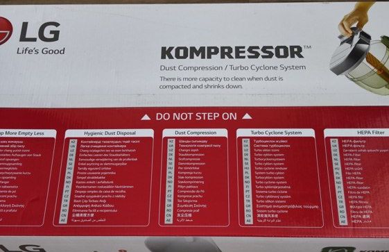 Пылесос LG Compressor Turbo Cyclone System Model: VC83209UHA (2000Вт)