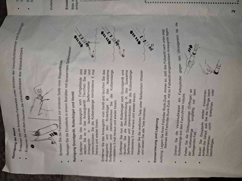 Авроматичен валяк-помпа за боядисване нов , Ruck Zuck Farbroller