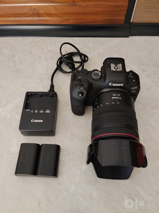 Canon r6  rf24-105.4f