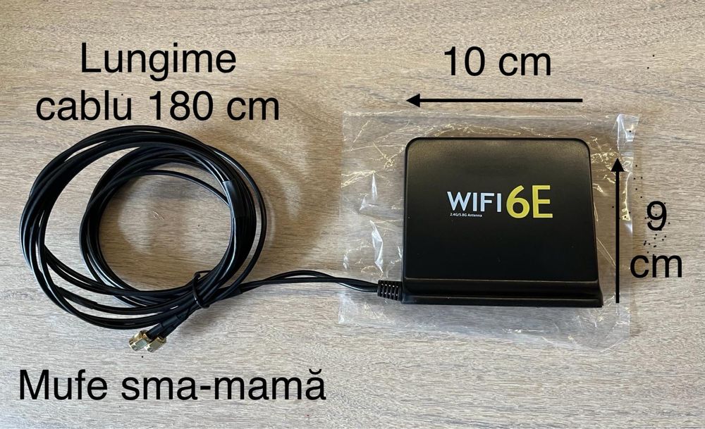 Antene wifi ext/cabluri sma-ipex4 AX210, AX200, AC9260 etc..