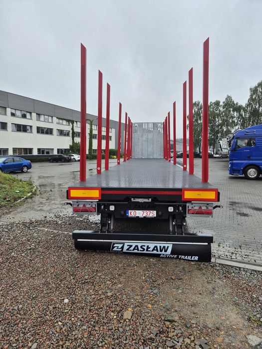 Semiremorci forestiere ZASLAW  - livrare IMEDIATA - stoc  2026 !