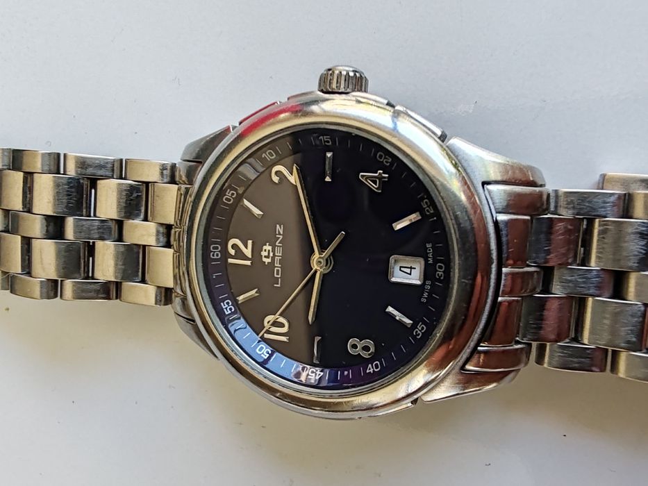 Ceas Lorenz Calendar Quartz ETA 7 rubine 30 mm Dama