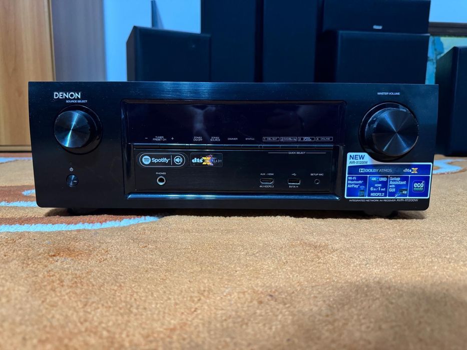 Vand Receiver Denon + sistem boxe Magnat 7+1