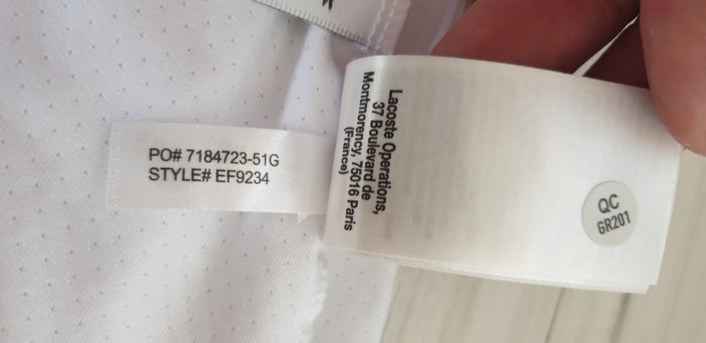 Lacoste X Roland Garros Dress 40 / M НОВО ОРИГИНАЛ Дамска Спортна Рокл
