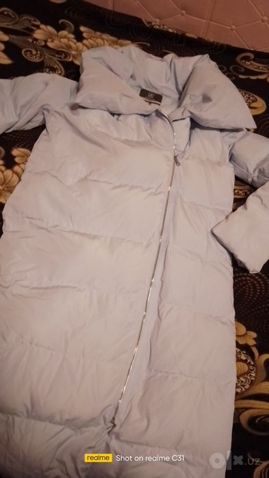 Пальто пуховик женский не продуваемый, модный, легкий и красивый