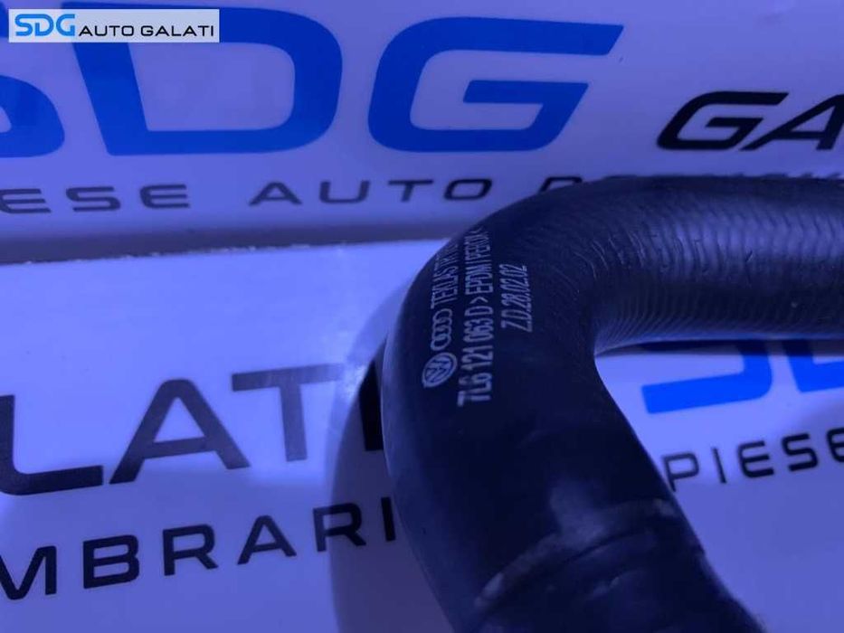 Furtun Conducta Apa Lichid Racire Motor Antigel VW Touareg 2.5 TDI BAC BLK BPD BPE 2003 - 2010 Cod 7L6121063