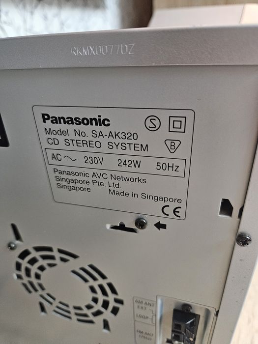 Combina muzicală Panasonic