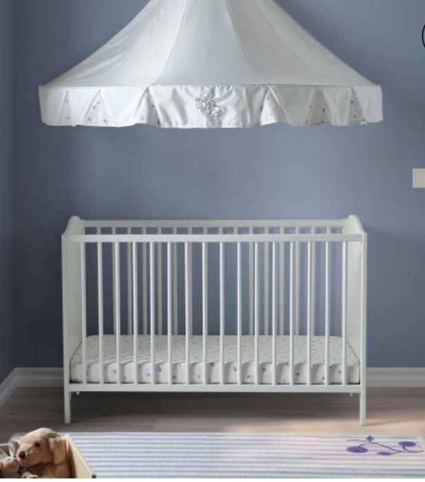 Бебешко креватче с матрак - Много добро състояние