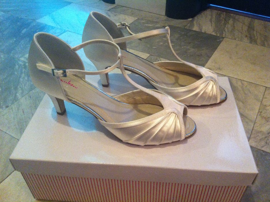 Нови официални обувки Rainbow Club, 36.5 номер, за булка/абитуриентка