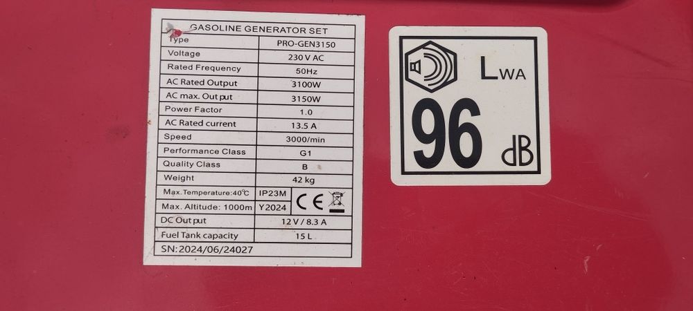 Generator Steinhaus 3150w