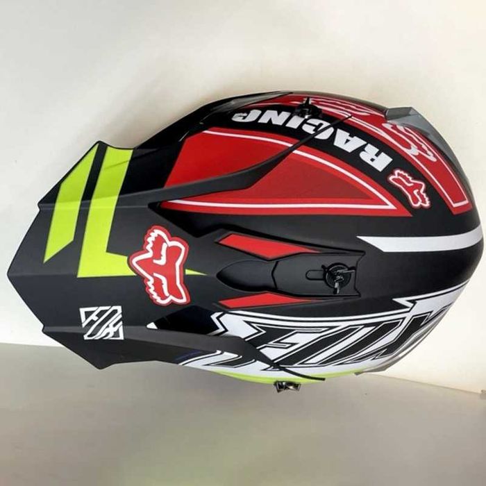 Кросова каска FOX, Full Face, DOT - Size: L - Вело, Мото, Скутер, Бъги