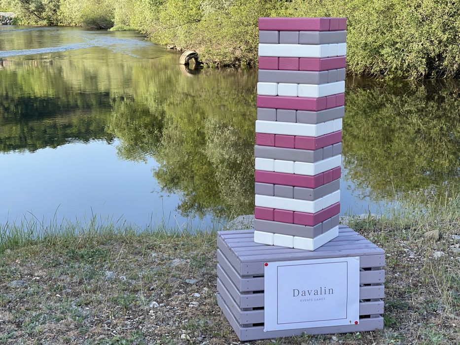DAVALIN EVENTS | joc pentru inchiriat | GIANT JENGA