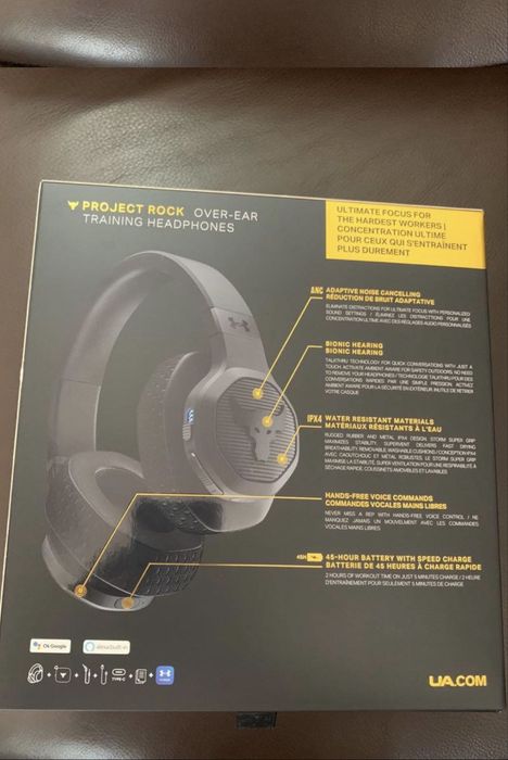 Casti profesionale de antrenament JBL Under Armour project rock
