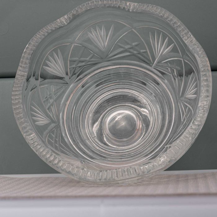 Кристални купи и пепелник