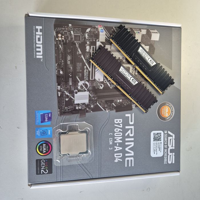 Kit MB LGA1700 cu i7-14700 si 16GB DDR4