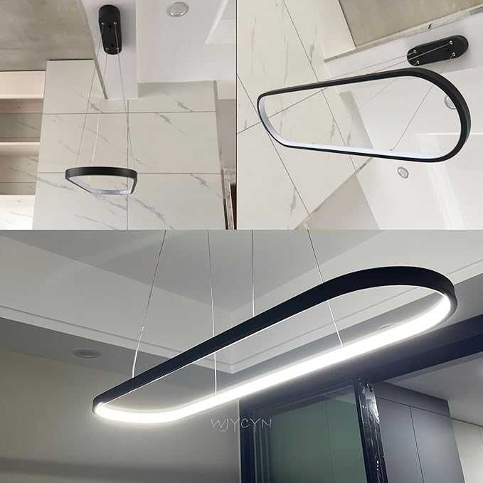 Лед LED висящ полилей, лампа за трапезна маса с дистанционно 203-1,2