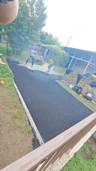 Асфальт. Асфальтирование. Укладка асфальта.