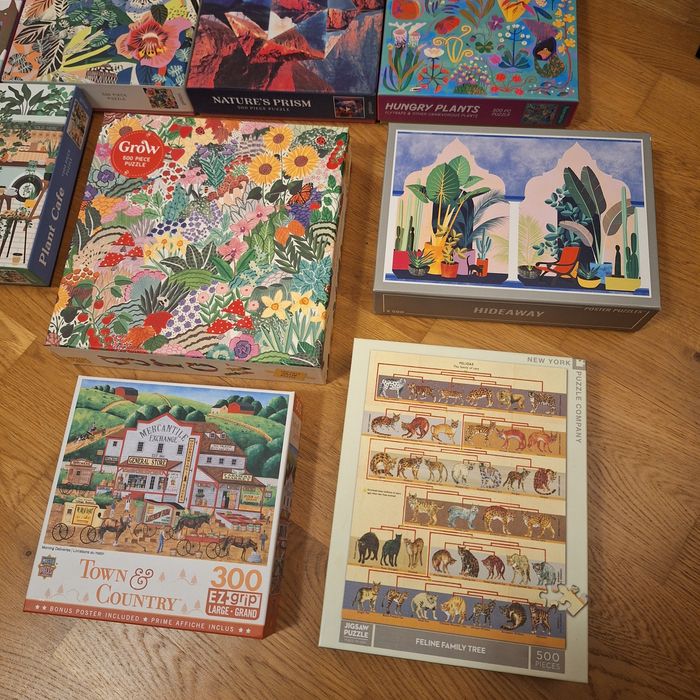 Колекция пъзели 500, 1000, 300 части