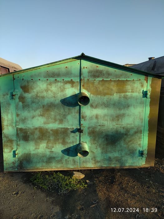 Металлический гараж