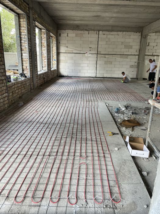 Электрический Тёплый Пол под Кафель, в Стяжку, Наливной пол