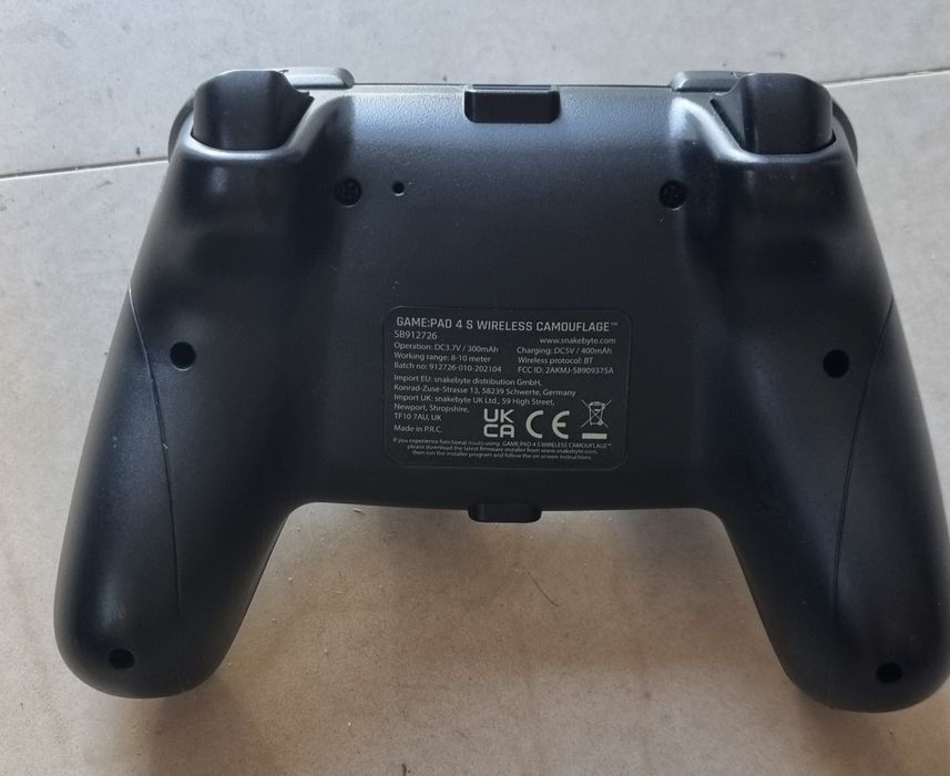 Controller Wireless Snakebyte Game:Pad 4 S pentru PS4