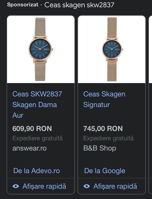 Vând ceas SKAGEN