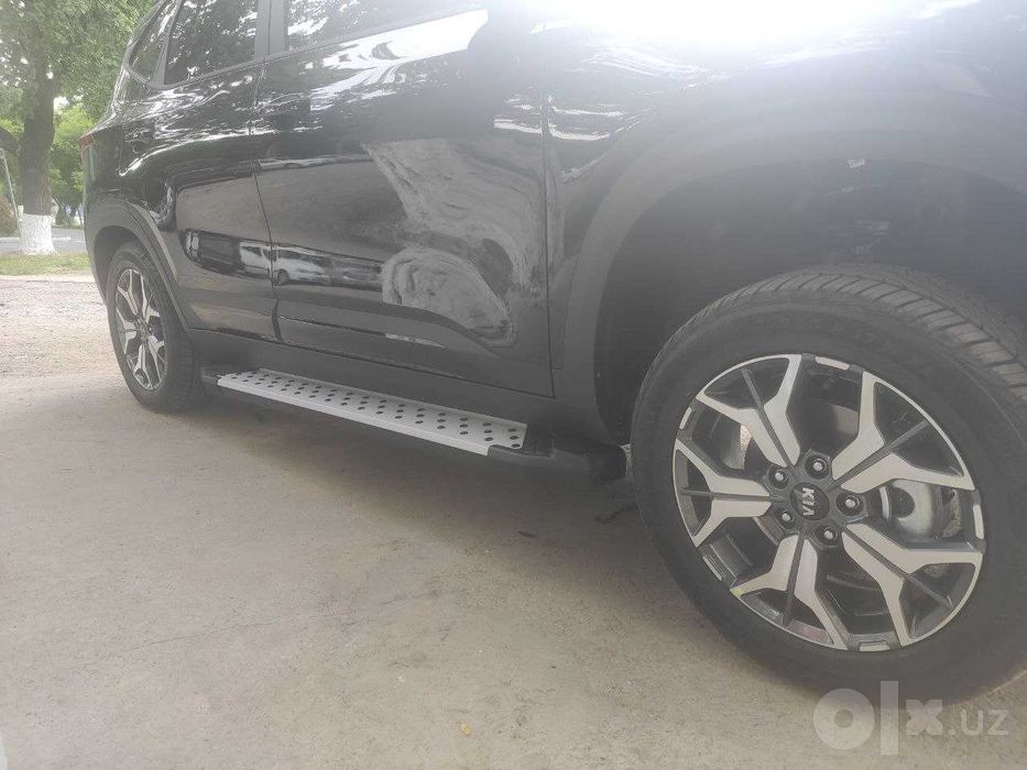 Порог площадка (подножка) для Kia seltos