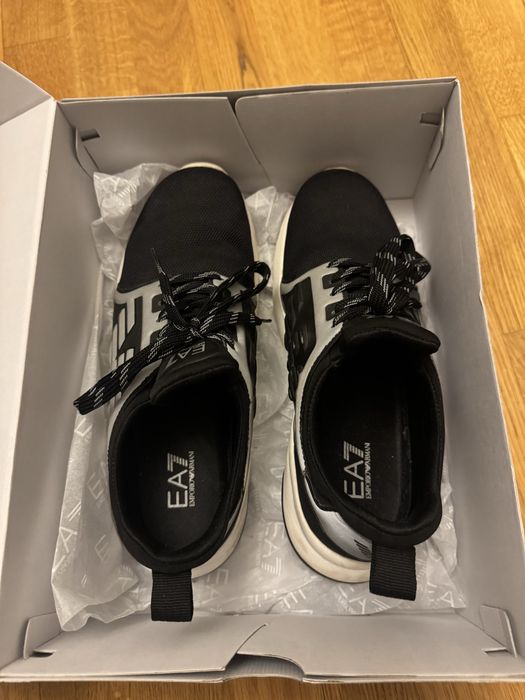 EA7 Кроссовки Черные