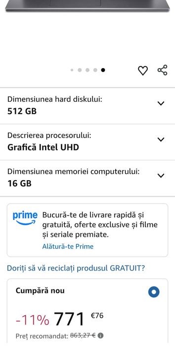 Acer Aspire 17 A17-51M-77Z7, i7 13620H, 16 DDR5, 512 SSD, SIGILAT