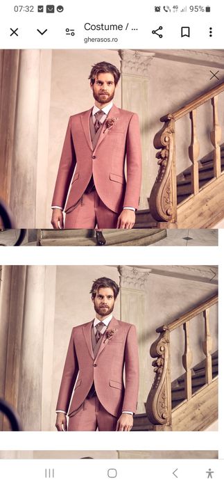 Costum GHERASOS, Purtat o singura data ,MARIMEA 52.