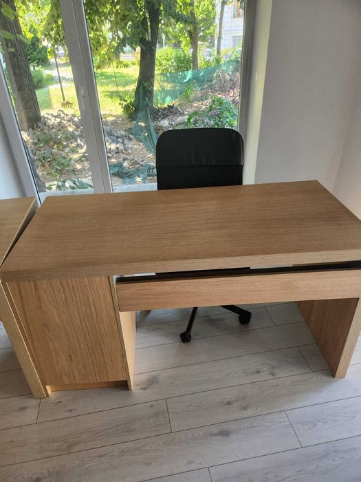 Birou plus scaun pe role