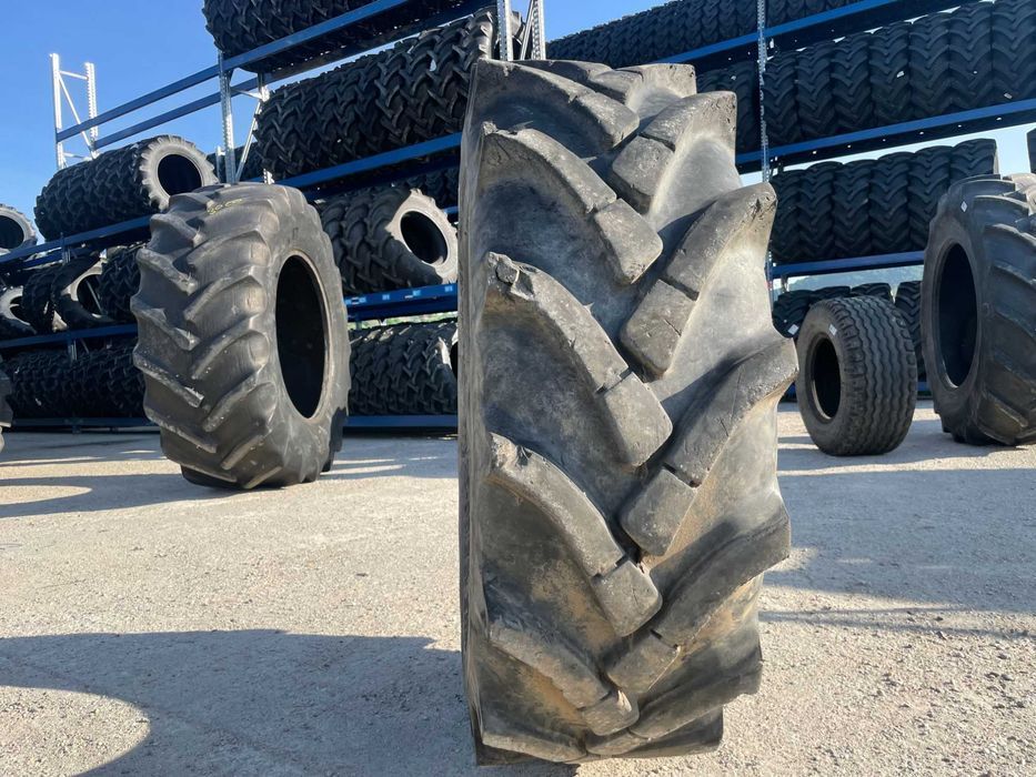 OCAZIE 15.5/80-18 cauciucuri agricole second hand pt tractoare
