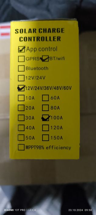 MPPT Wifi quyosh panel kontrolleri