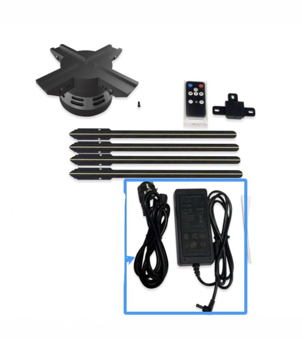 Голограмма вентилятор 70см