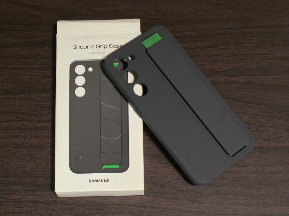 Husa silicon originala Samsung Silicone Grip Case S23+ S23 Plus S916