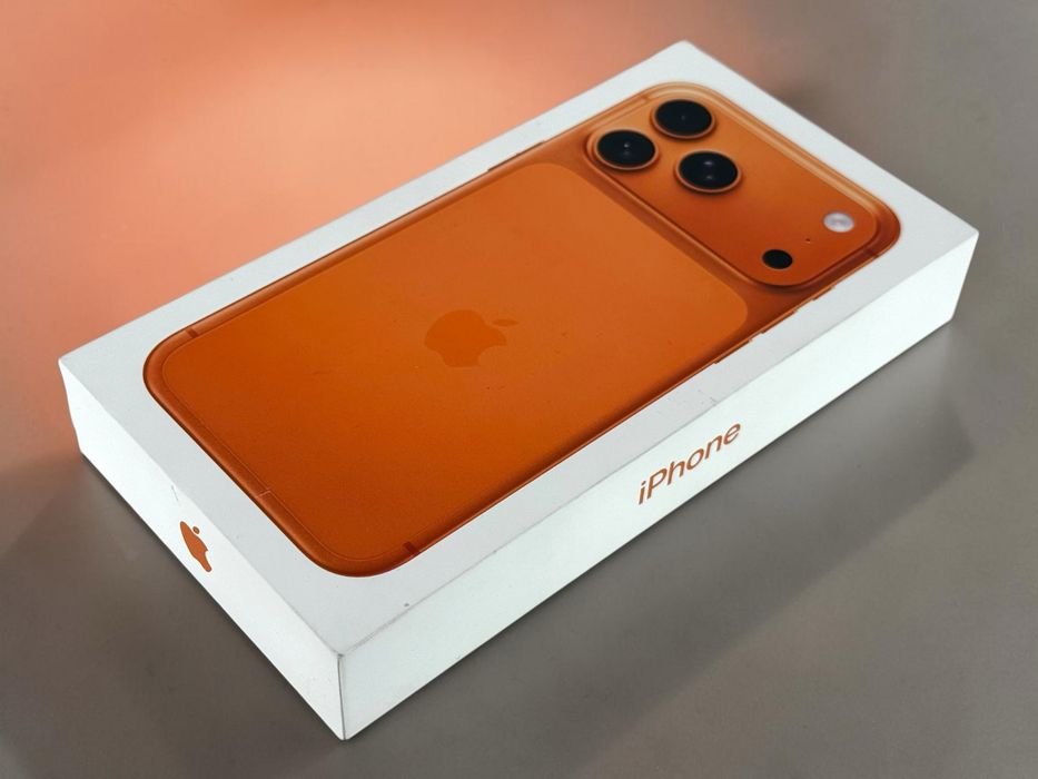 НОВ! Apple iPhone 17 Pro Max 256GB Cosmic Orange Гаранция!
