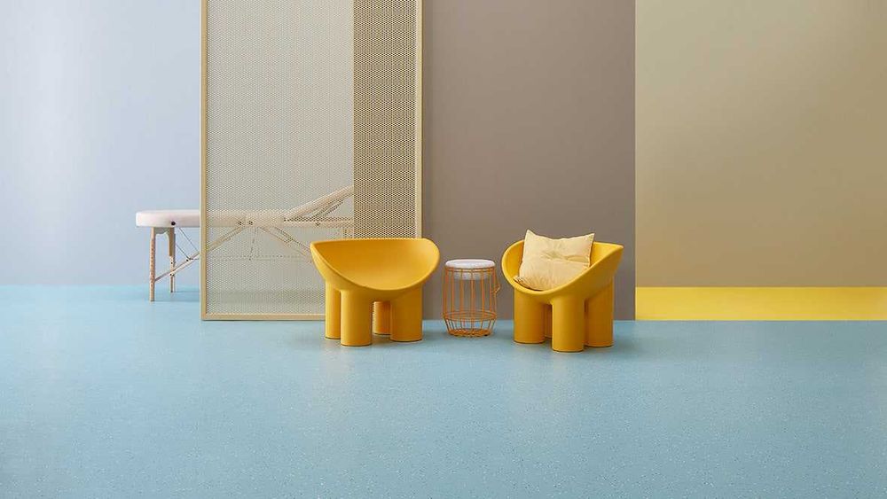 Гомогенный линолеум для медицинских учреждений