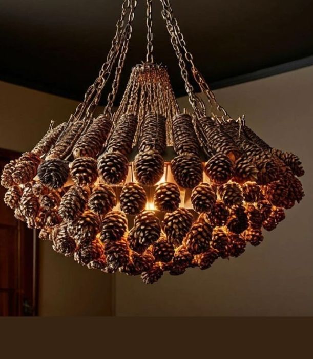 Корзины, люстры, светильники