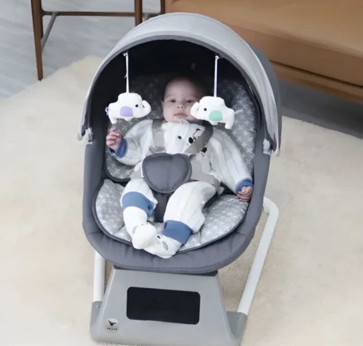 Электрокачели для детей до 6-9 мес