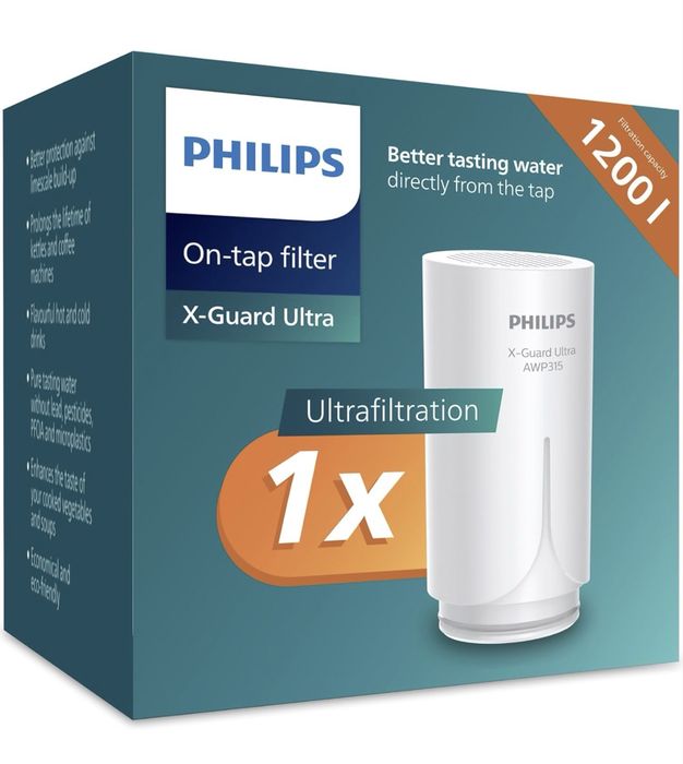 Cartuș filtrant pentru apă PHILIPS Water X-Guard On Robinet